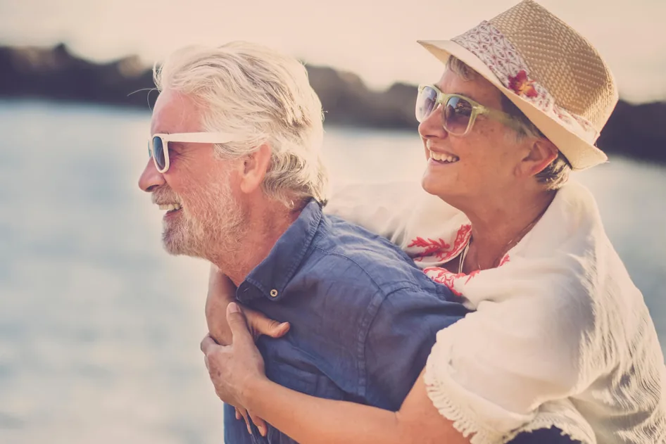 Elderly couple